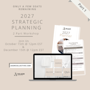 2027 Strategic Planning Workshop Part 1 (Virtual)